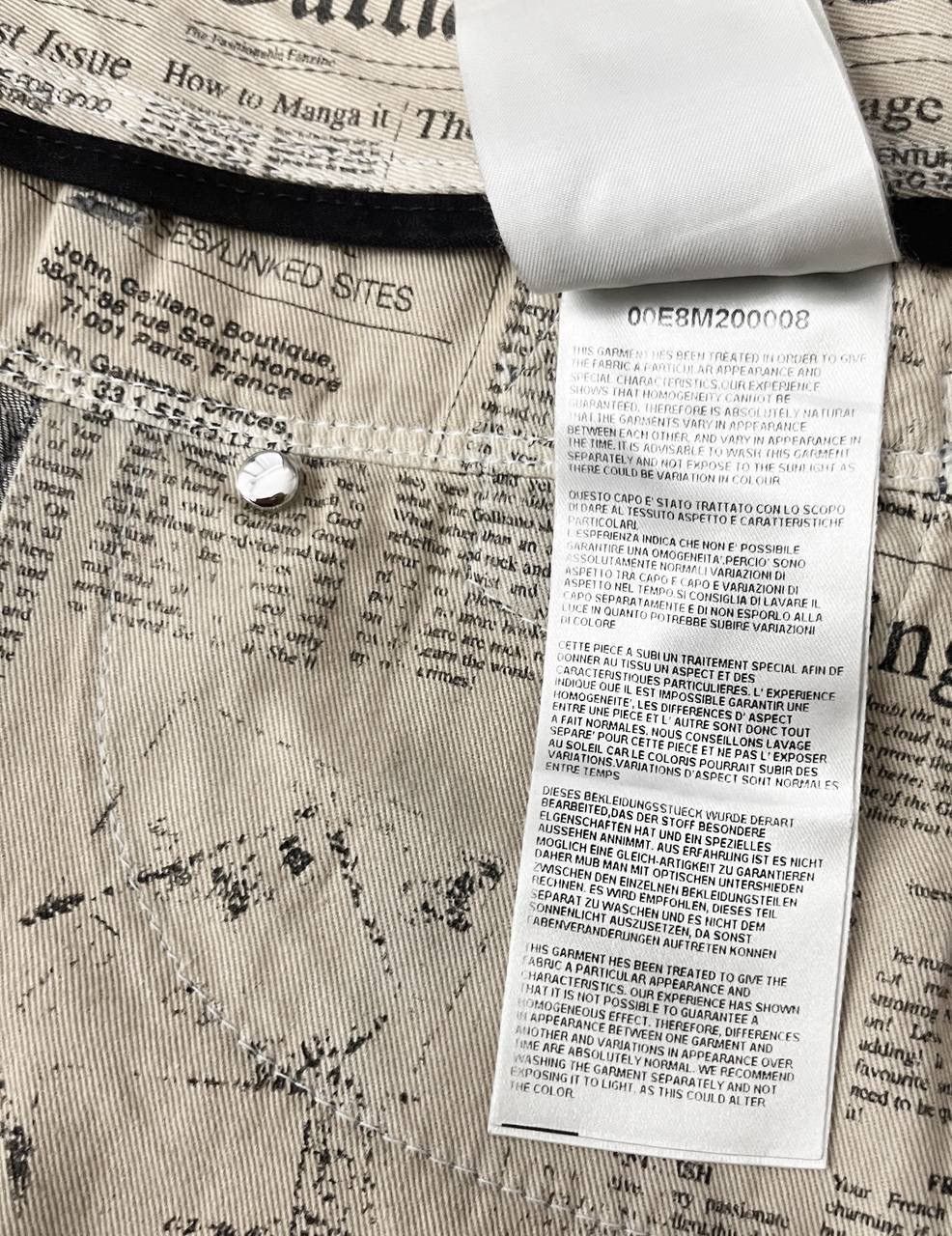 John Galliano John Galliano vintage mini skirt Size 27" / US 4 / IT 40 - 5 Thumbnail