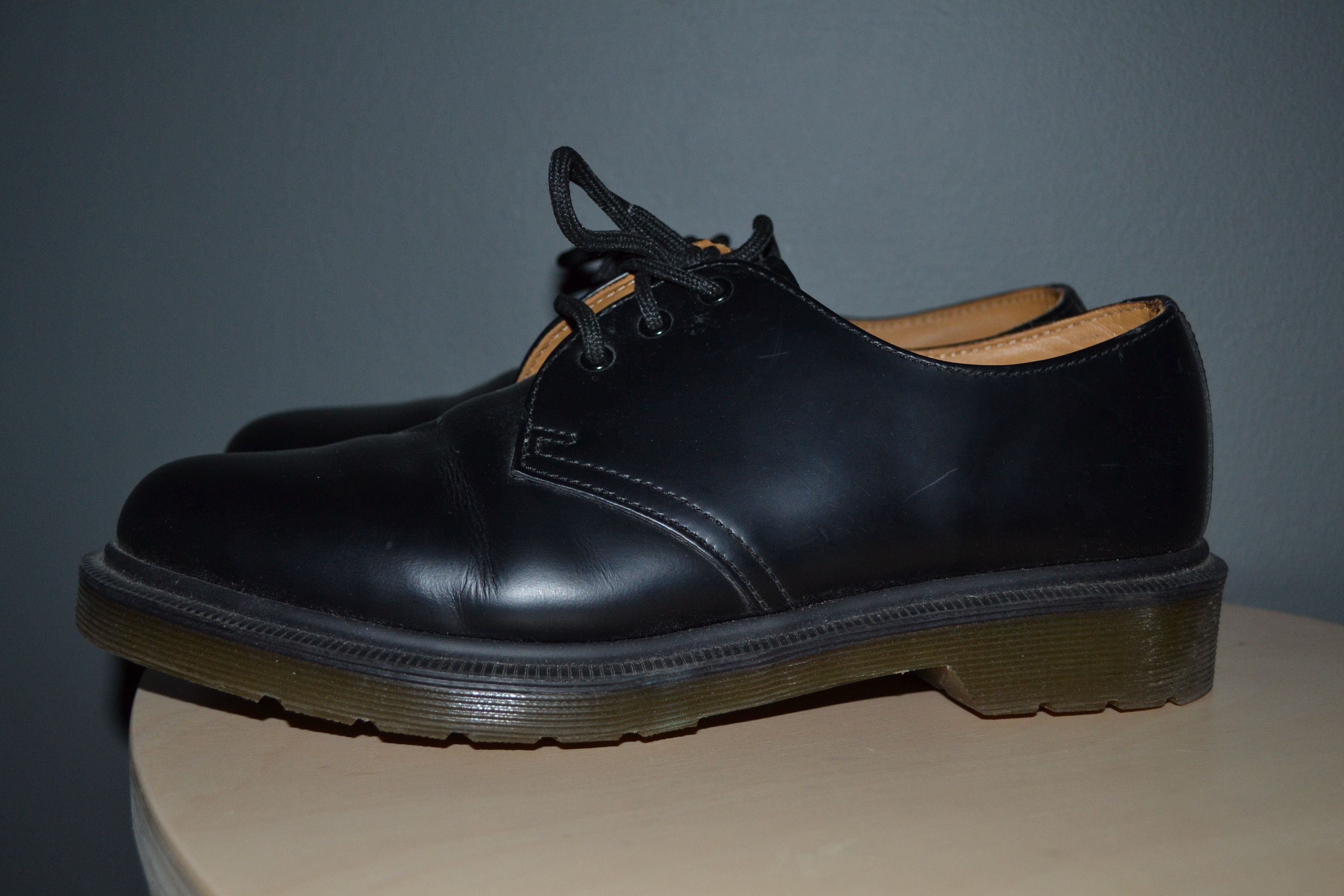 Dr. Martens Dr. Martens 1461 PW Mens Shoes Black 7 US Size US 7 / EU 40 - 5 Thumbnail