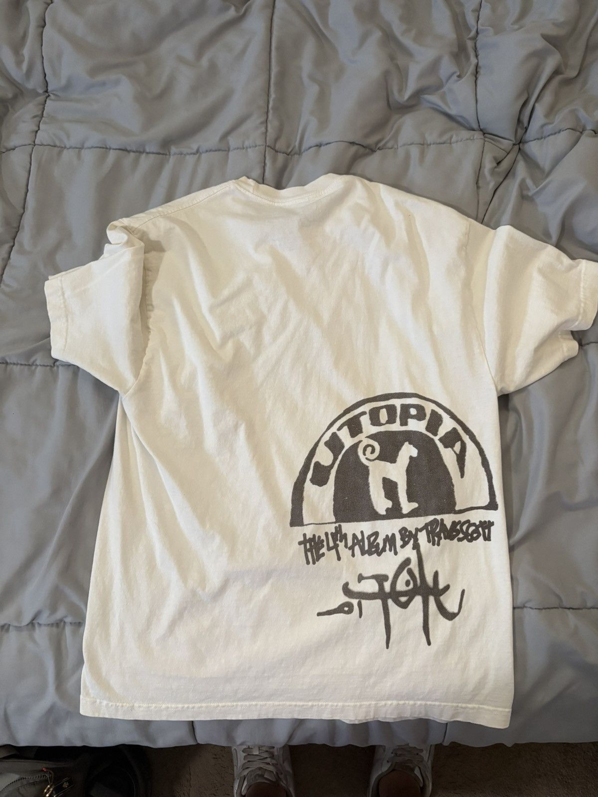 Travis Scott Travis Scott Utopia Tshirt Size US L / EU 52-54 / 3 - 2 Thumbnail