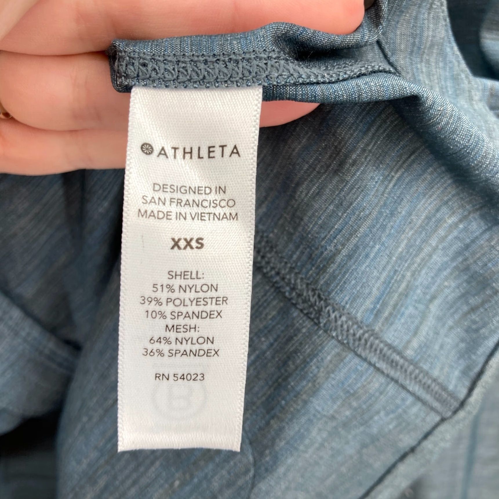 Athleta Athleta Racer Running Free Jacket Women's XXS Blue Hooded Lightweight Mid-Length Jacket Size XXS / US 00 / IT 34 - 5 Thumbnail