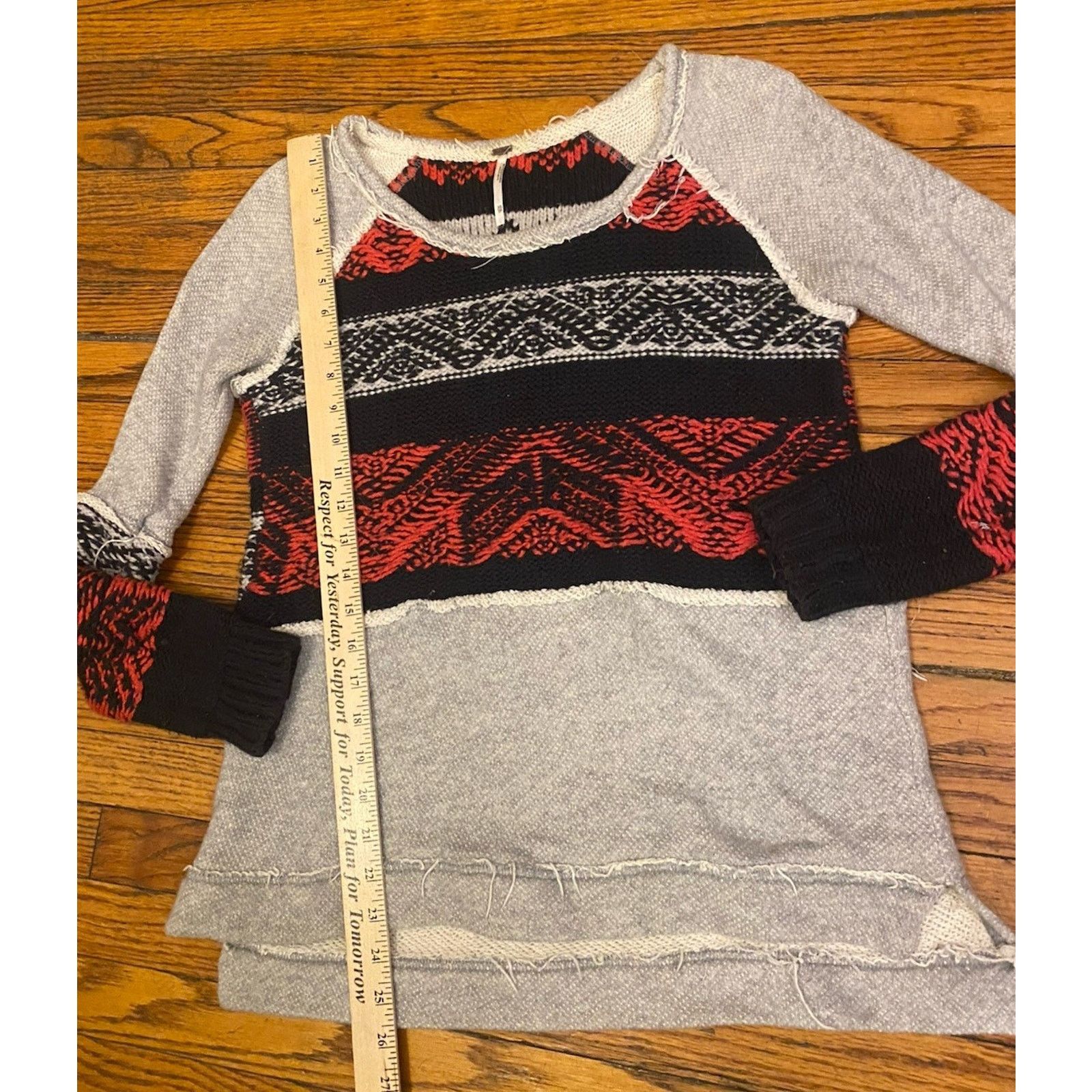 Free People Free People Sweater Womens Medium XS Snow Angel Pullover Size XS / US 0-2 / IT 36-38 - 7 Thumbnail