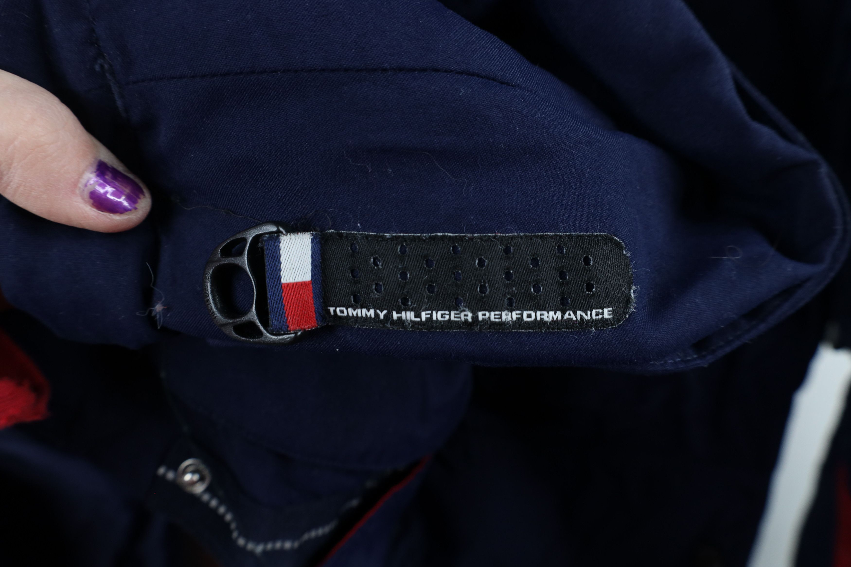 Tommy Hilfiger × Vintage Vintage 90s Tommy Hilfiger Fleece Lined Hooded Jacket Size US XXL / EU 58 / 5 - 9 Thumbnail