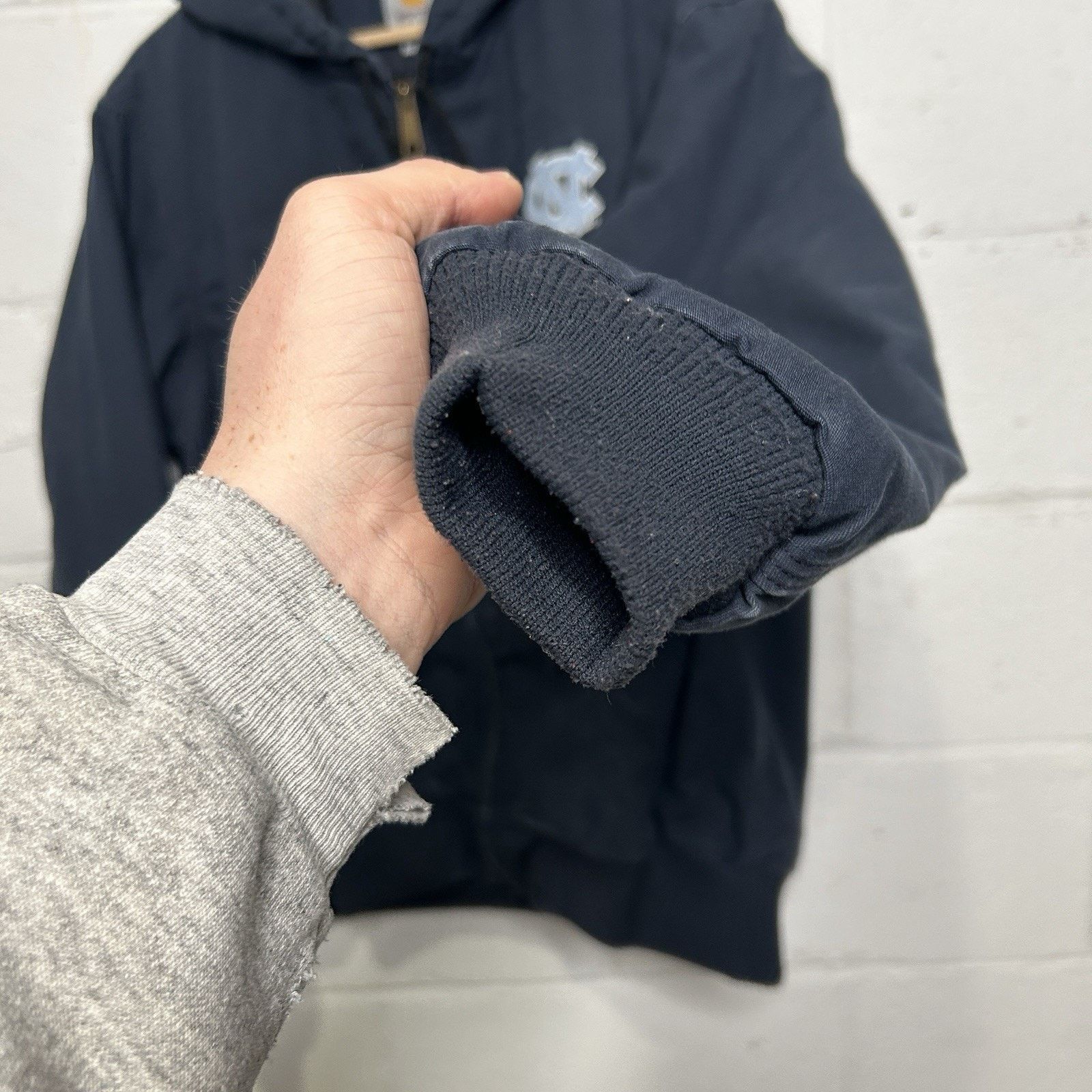 Carhartt Y2K Carhartt Ripstop Hooded Active Jacket "UNC Tarheels" Size US M / EU 48-50 / 2 - 10 Thumbnail