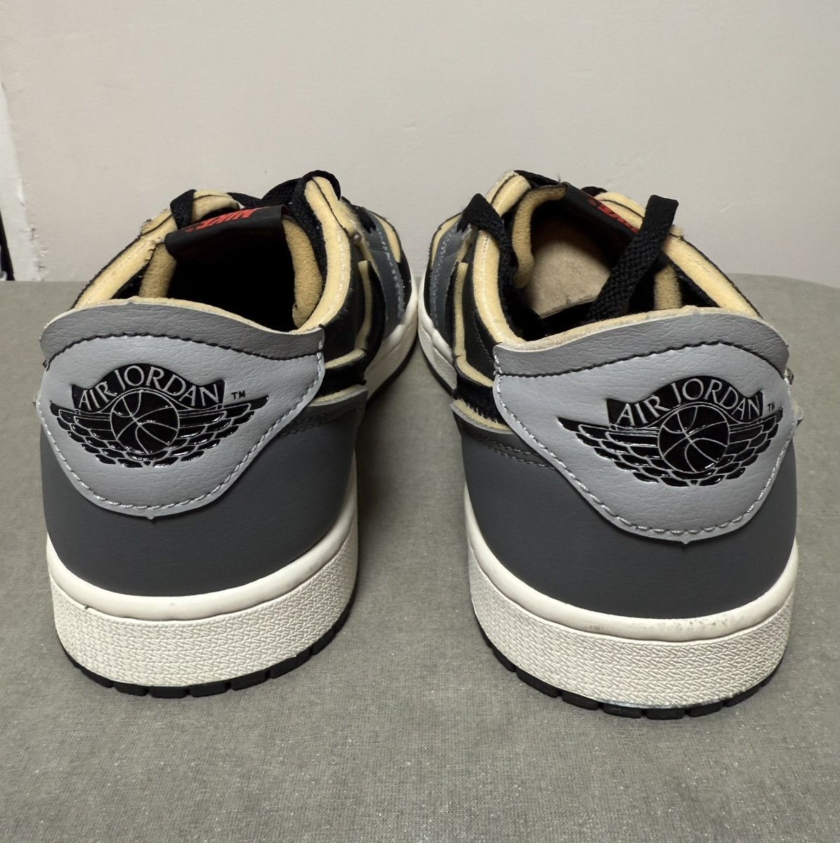 Jordan Brand JORDAN 1 RETRO LOW OG EX 'DARK SMOKE GREY' Size US 9 / EU 42 - 4 Thumbnail