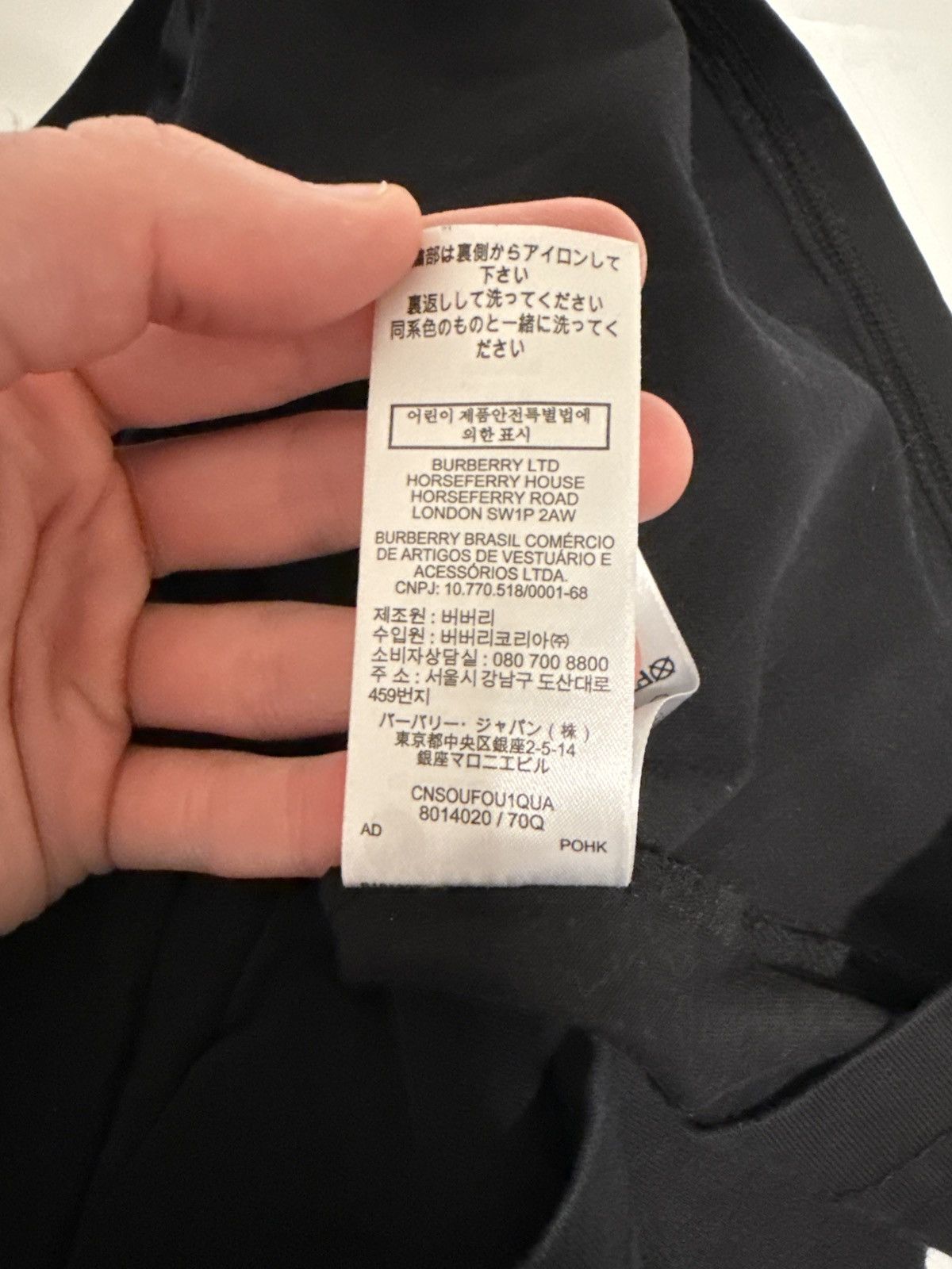 Burberry Burberry Logo TB Motif T-Shirt Size US XL / EU 56 / 4 - 6 Thumbnail