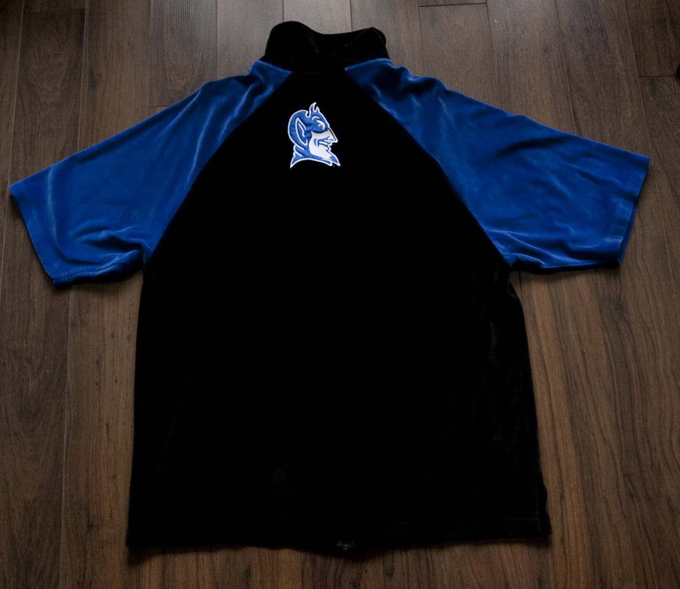 Foot Locker × NCAA Duke Blue Devils Ncaa Shirt Warm Up Zip Velour Size L Size US L / EU 52-54 / 3 - 2 Thumbnail