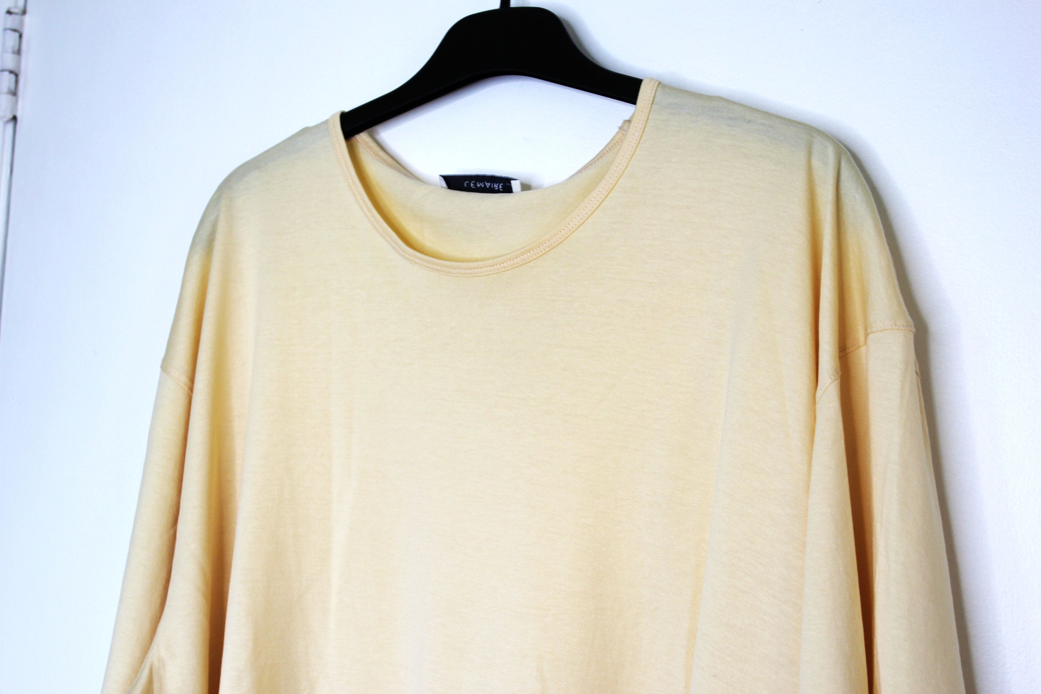 Lemaire BNWT SS25 LEMAIRE RELAXED TSHIRT ICE APRICOT XL Size US XL / EU 56 / 4 - 4 Thumbnail
