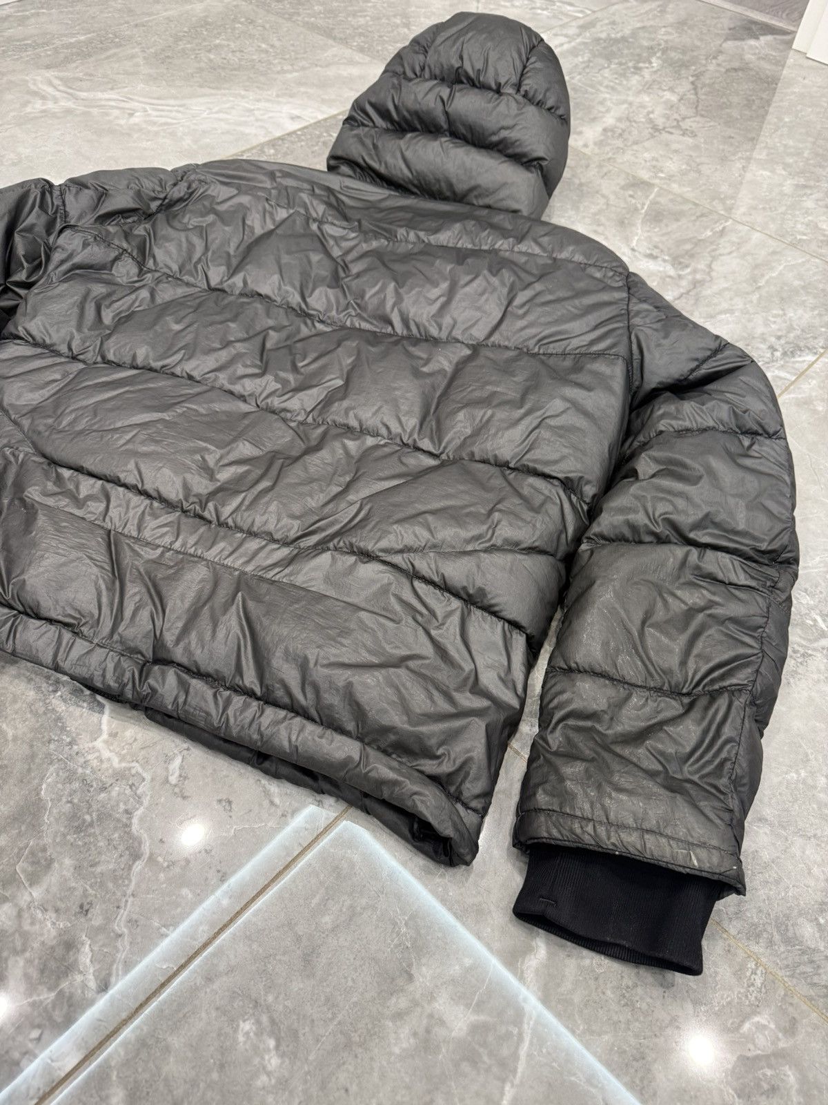 Stone Island Vintage Stone Island Garment Dyed Down Jacket 90s Casual Size US XL / EU 56 / 4 - 6 Thumbnail