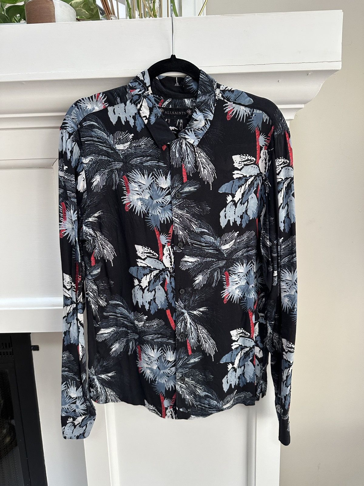 Allsaints Monteverde LS Shirt Size US S / EU 44-46 / 1 - 1 Thumbnail