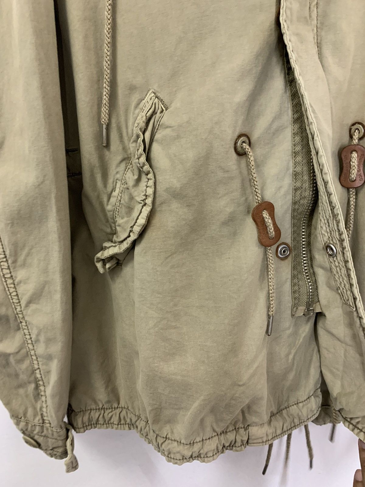 Hysteric Glamour Japanese Brand G.O.A Military Cropped Fishtail Parka Size US M / EU 48-50 / 2 - 5 Thumbnail