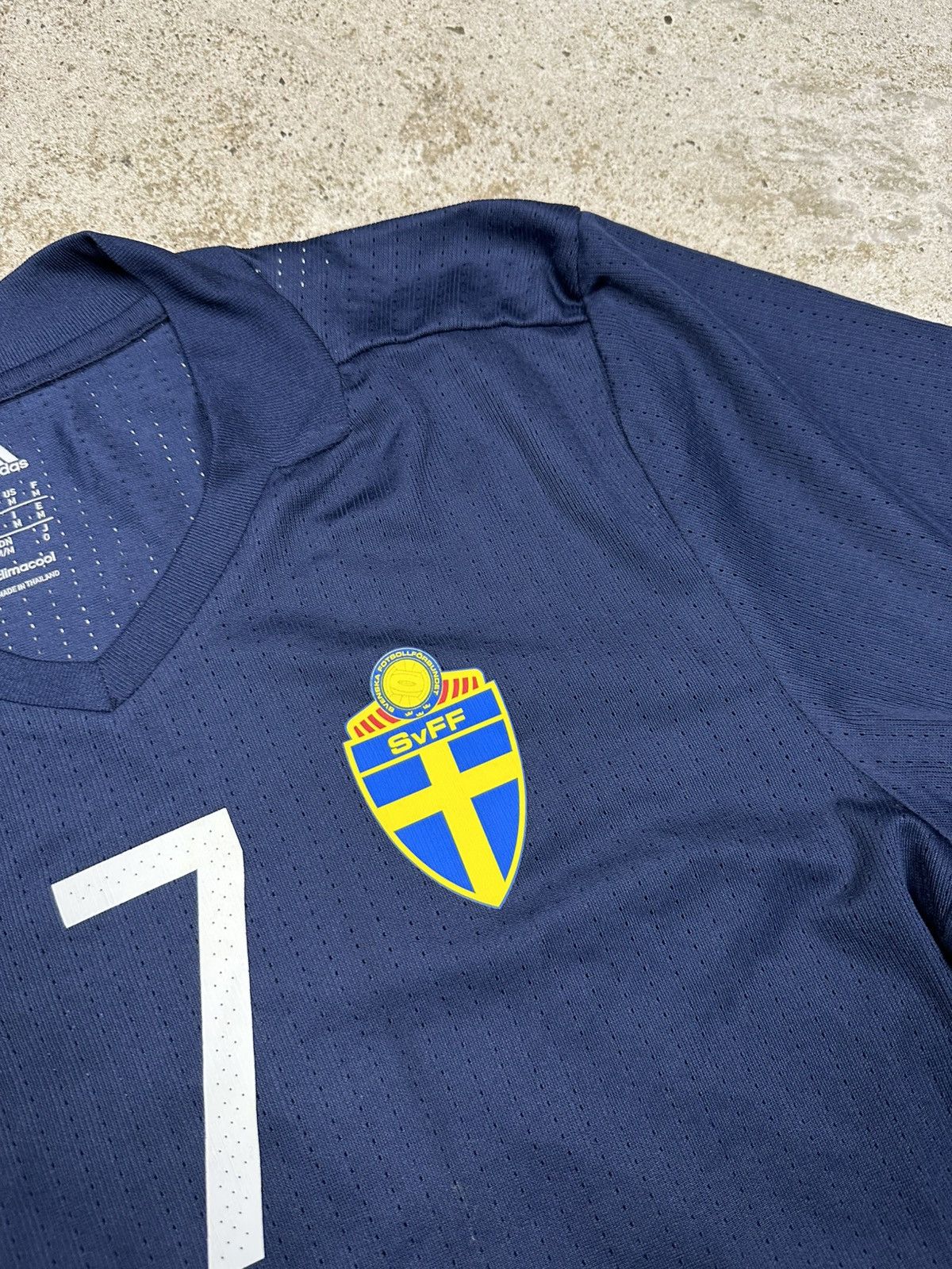 Adidas Adidas x Sweden 2016/2017 #7 Match Worn Issue U21 Jersey Size US M / EU 48-50 / 2 - 6 Thumbnail