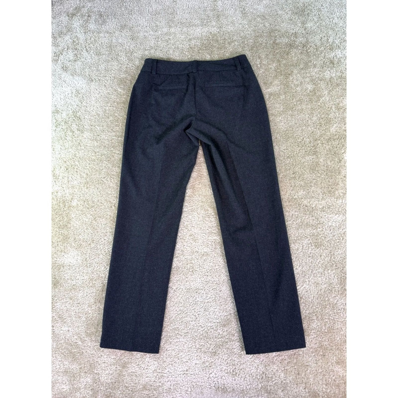 Vintage Cabi Women’s Dress Pants Black Knit Flat Front 4 Slimming Straight Leg Classic Stretch Women’s Pants Size 27" / US 4 / IT 40 - 3 Thumbnail
