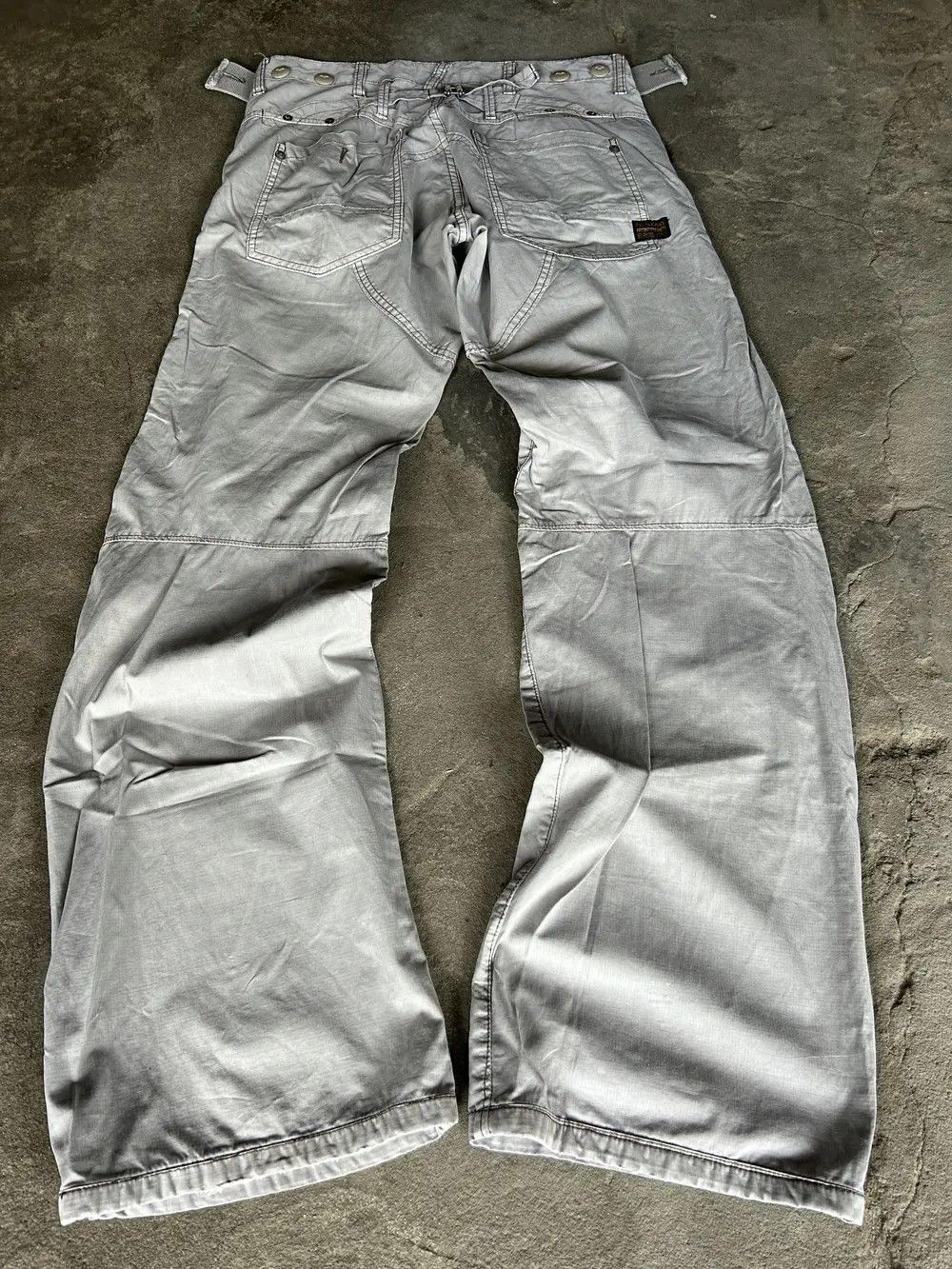 Other Vintage Hysteric Glamour Balenciaga Style Cargo Jeans 90s Size US 32 / EU 48 - 2 Thumbnail