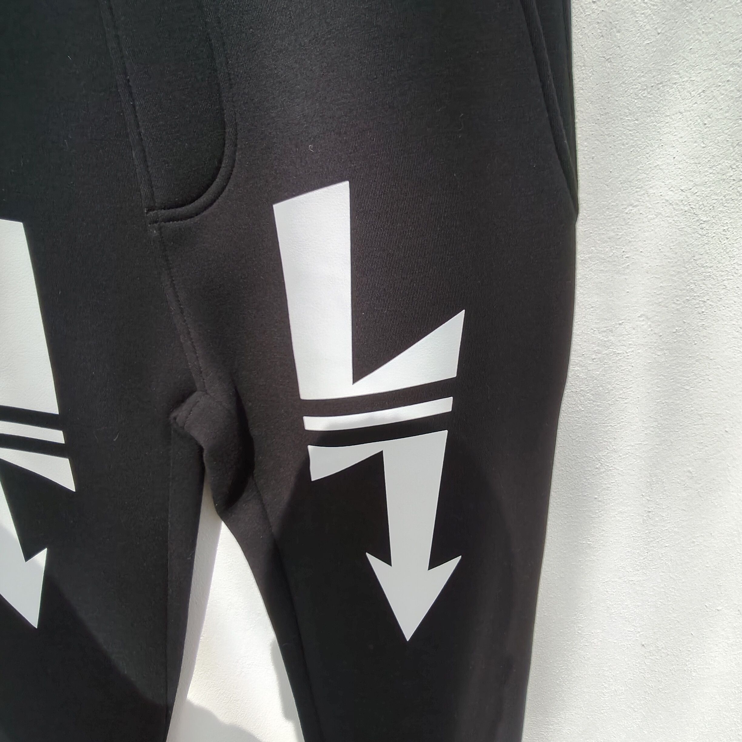 Neil Barrett Bolt print neoprene sweatpants Size US 30 / EU 46 - 5 Thumbnail