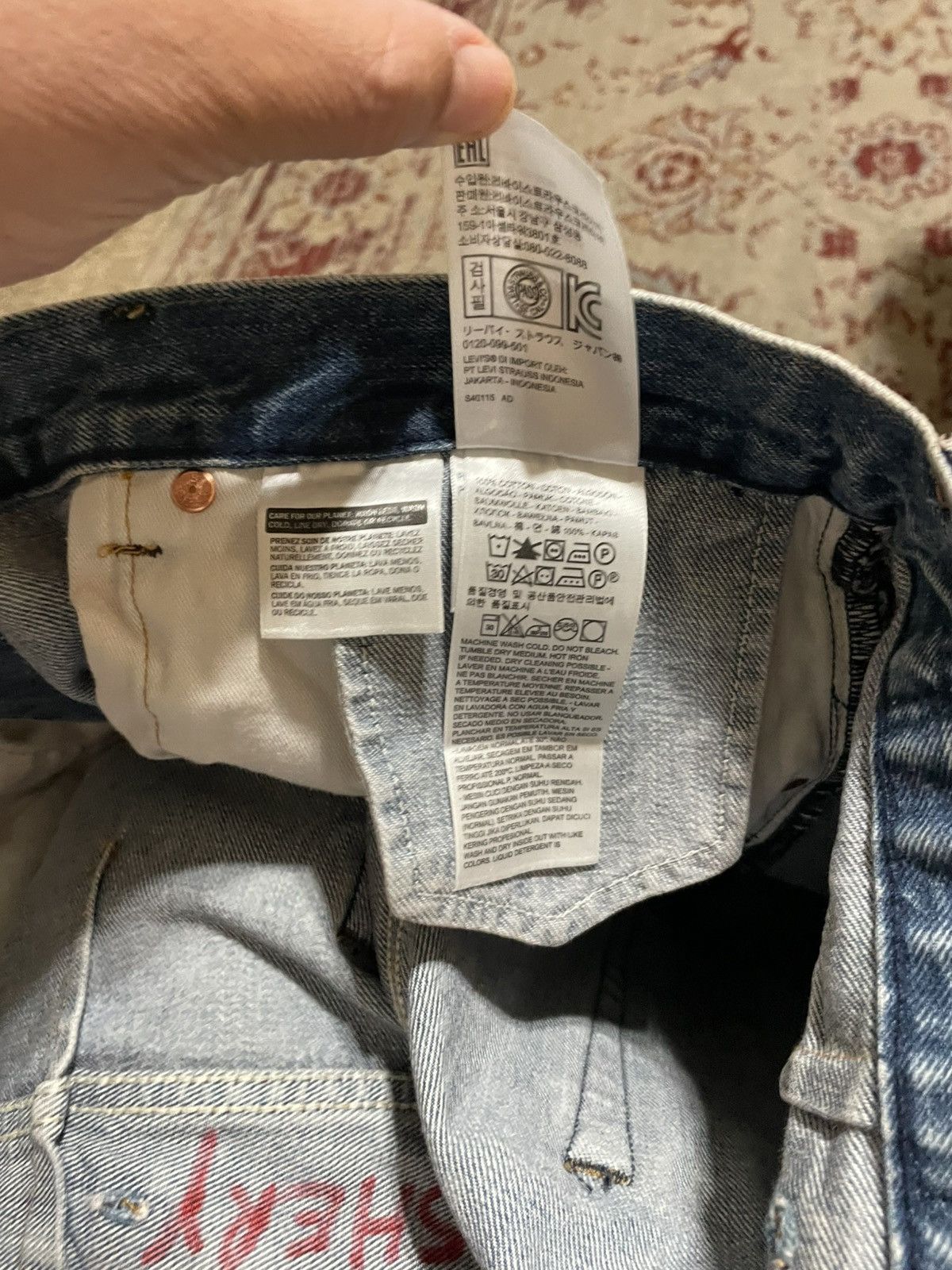 Levi's Levi’s Altered Taper x DaperDashery jeans Size US 40 / EU 56 - 10 Thumbnail