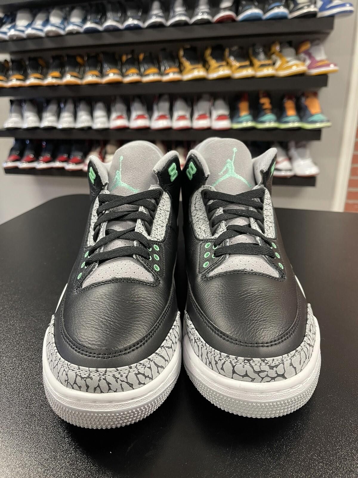Jordan Brand Size 11 - Air Jordan 3 Retro Green Glow Black CT8532-031 Size US 11 / EU 44 - 2 Thumbnail