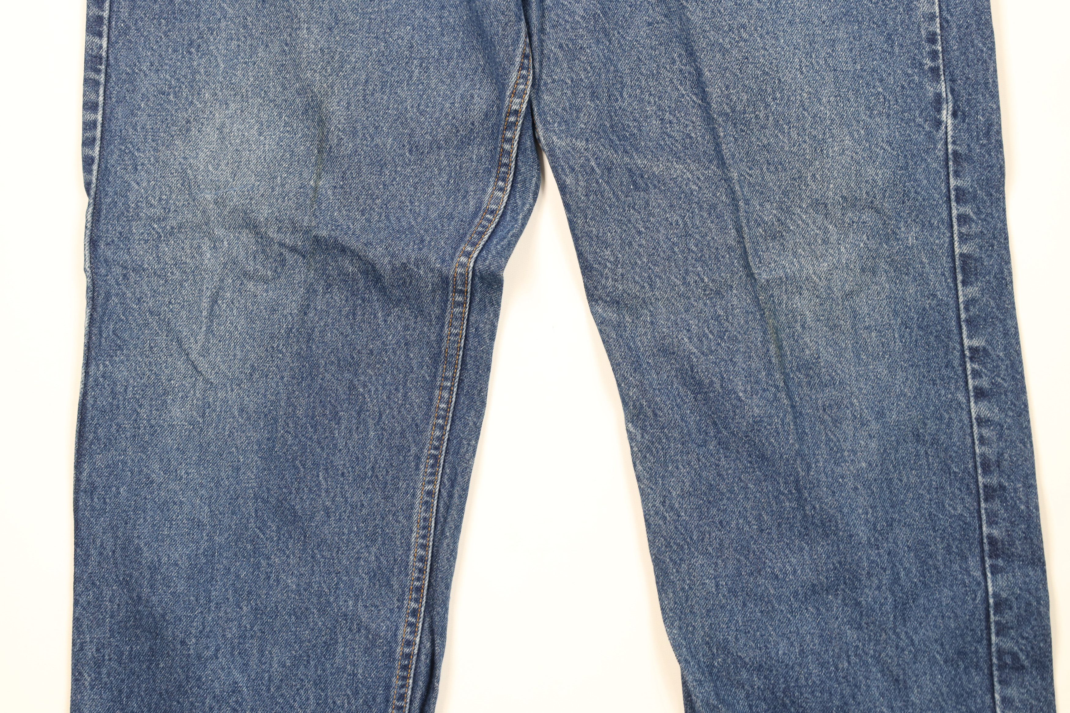 Levi's Vintage 90s Levis 505 Orange Tab Straight Leg Denim Jeans Size US 40 / EU 56 - 3 Thumbnail