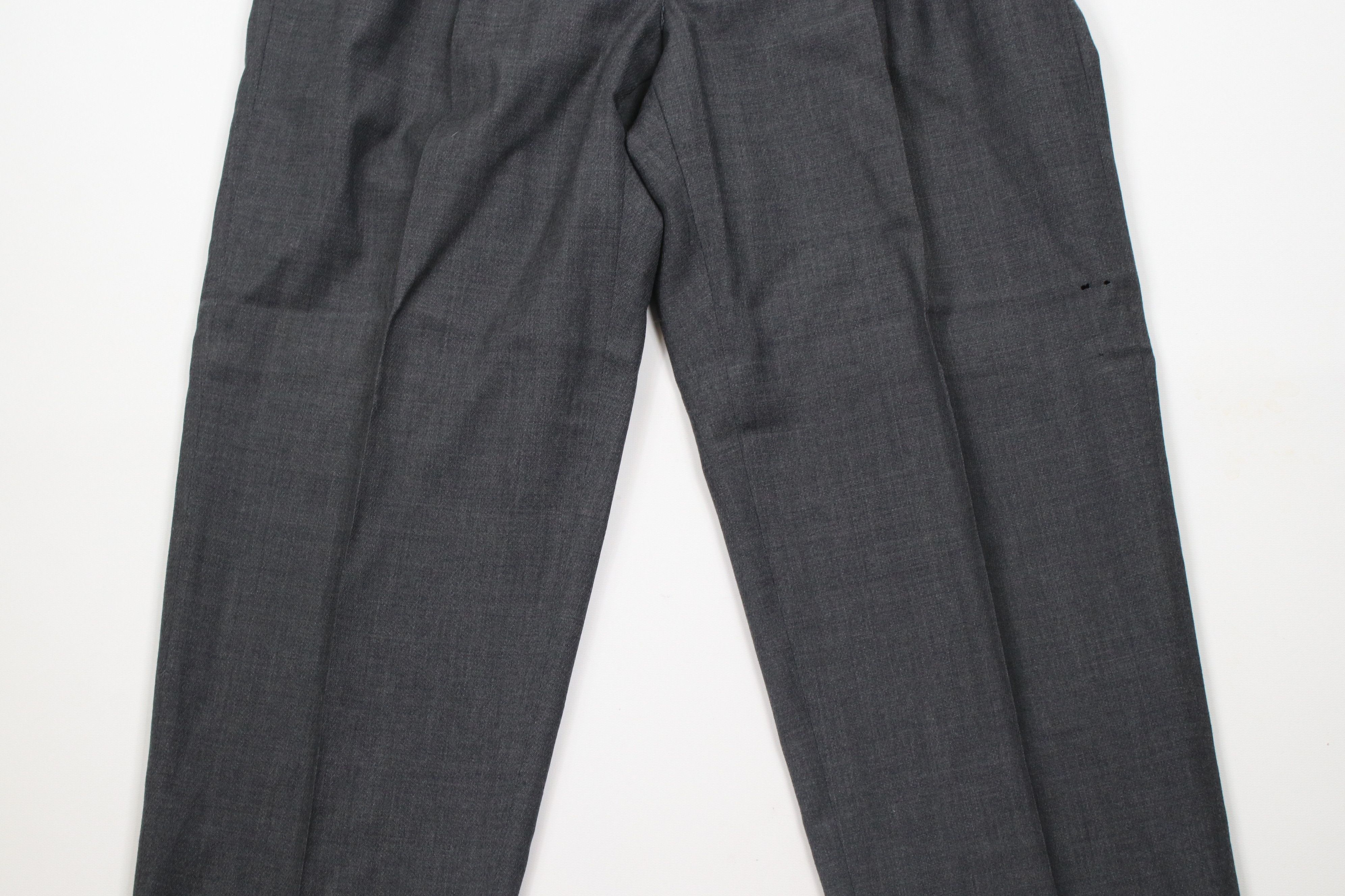 Tommy Hilfiger × Vintage Vintage 90s Tommy Hilfiger Wool Pleated Cuffed Chino Pants Size US 30 / EU 46 - 3 Thumbnail