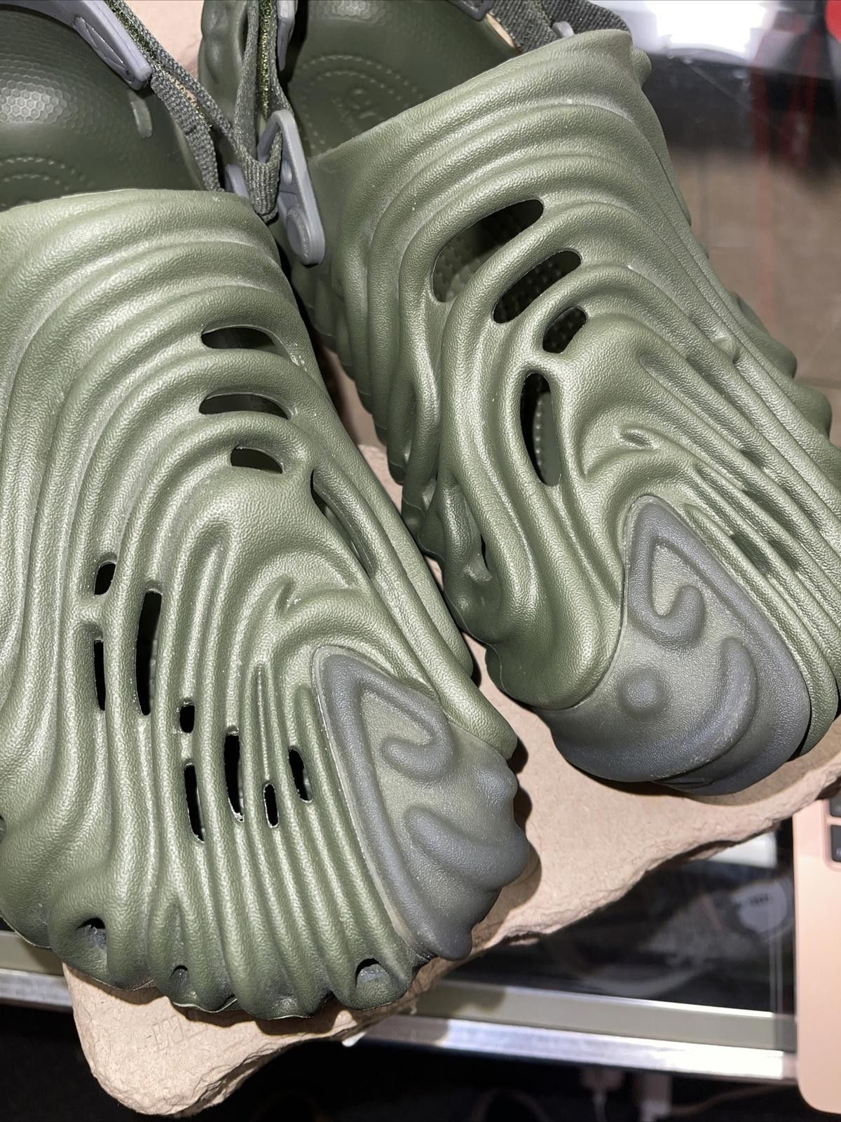 Designer Crocs x Salehe Bembury US 11 The Pollex Clog Cucumber | OG Size US 11 / EU 44 - 6 Thumbnail