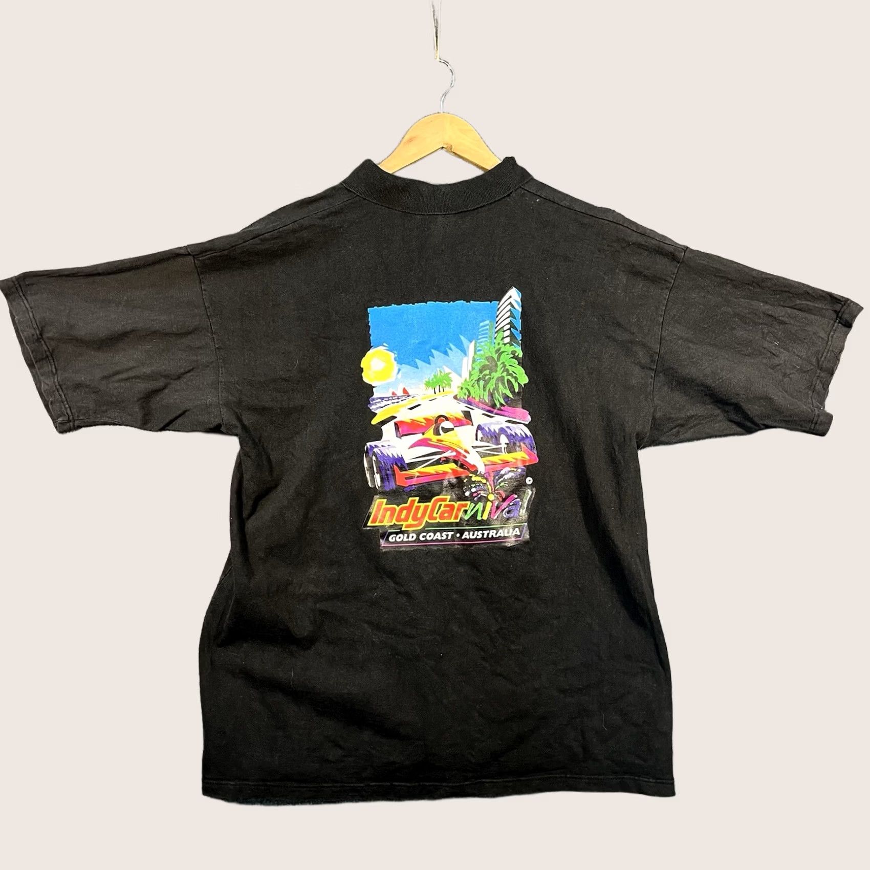 Vintage VINTAGE IndyCarnival 1997 Polo Shirt Racing Logo Shirt Mens 2XL Black Size US XXL / EU 58 / 5 - 1 Thumbnail