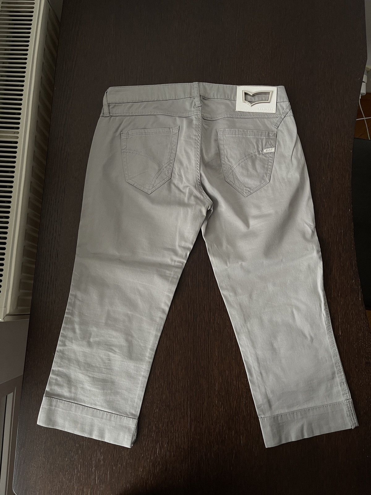 GAS Gas gray capri shorts Size 28" / US 6 / IT 42 - 4 Thumbnail