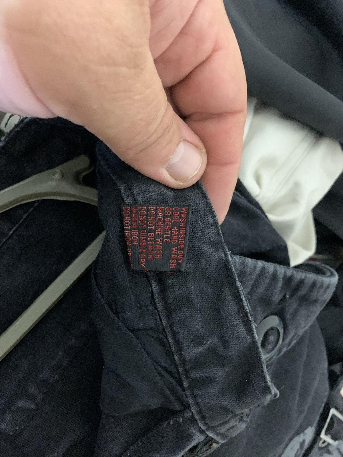 Japanese Brand Queen of Darkness Harness Bondage Punk Goth Black Pants Size US 30 / EU 46 - 11 Thumbnail