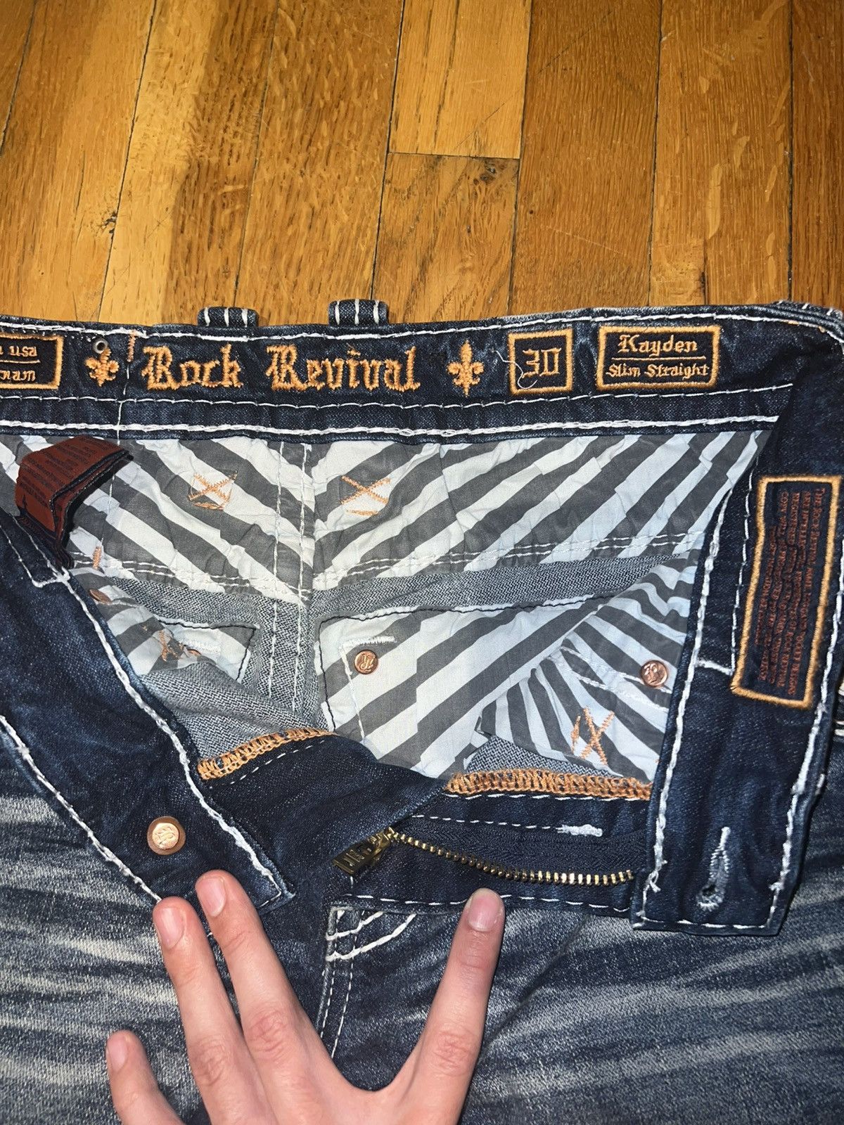 Rock Revival ⭐️ROCK REVIVAL JEANS⭐️ Size US 30 / EU 46 - 5 Thumbnail
