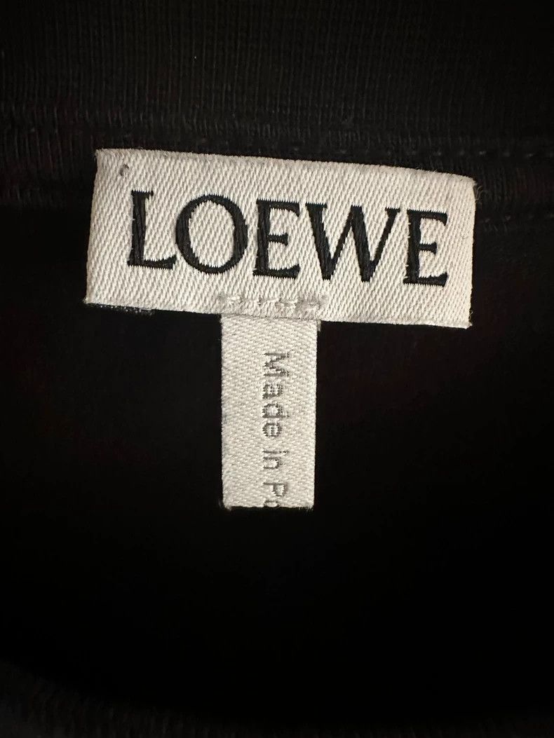 Loewe Loewe Black short-sleeved T-shirt Size US M / EU 48-50 / 2 - 5 Thumbnail