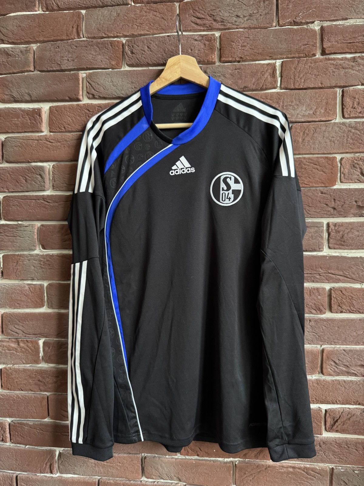 Vintage Rare Vintage 00s Schalke Adidas y2k Football Soccer Jersey Size US M / EU 48-50 / 2 - 1 Thumbnail