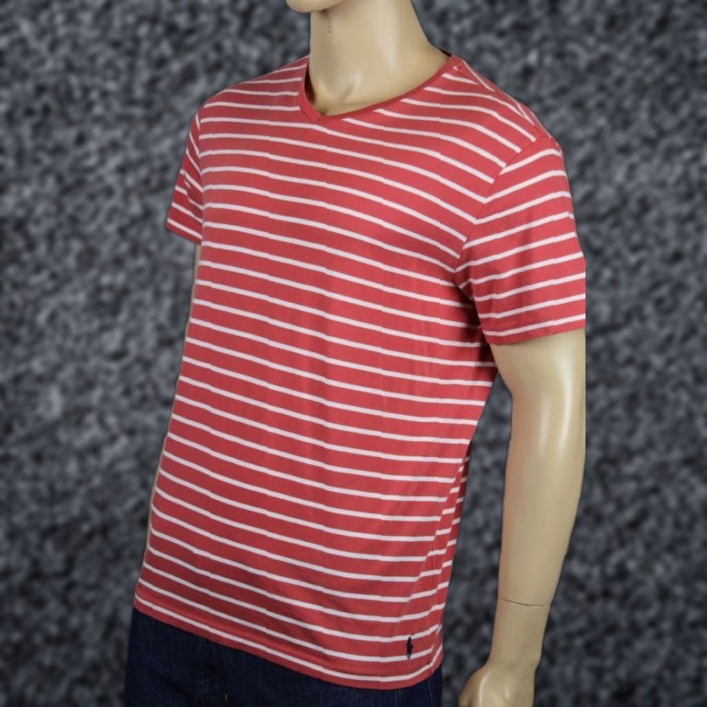 Polo Ralph Lauren Polo Ralph Lauren Red White Tee T-Shirt Navy Blue Pony NWT XL Mens S" Size US XL / EU 56 / 4 - 1 Preview