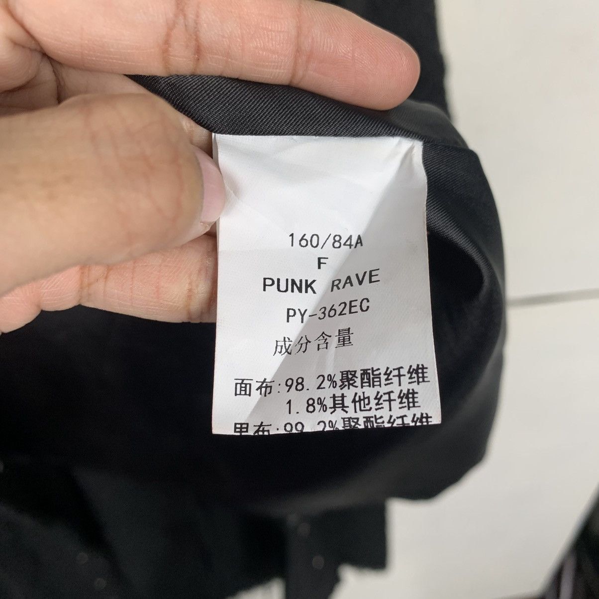 Japanese Brand Punk Rave Gothic Style Overcoat Size M / US 6-8 / IT 42-44 - 14 Thumbnail
