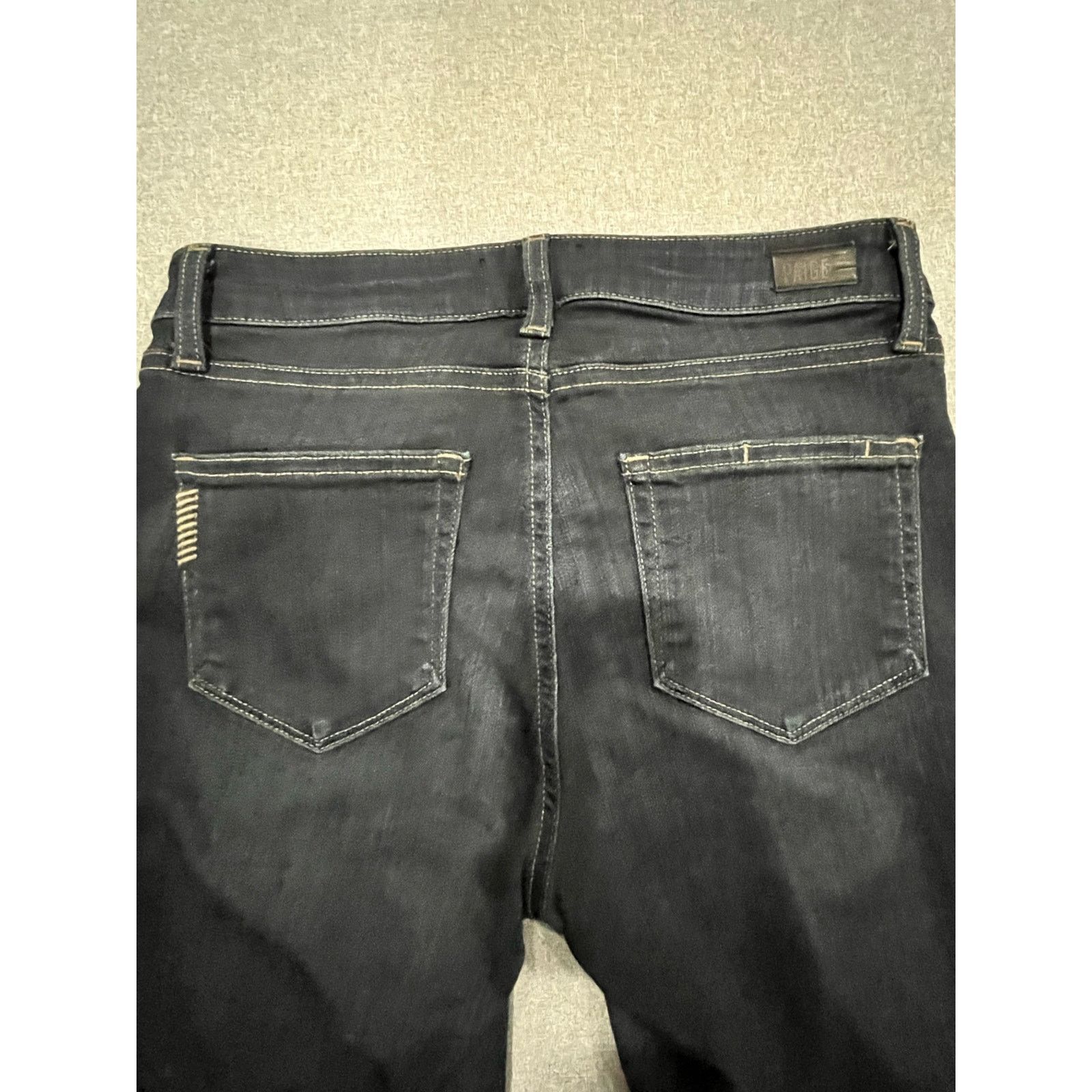 Paige Paige Jeans Hoxton Ultra Skinny High Rise Dark Wash Jeans 26 Size 26" / US 2 / IT 38 - 3 Thumbnail
