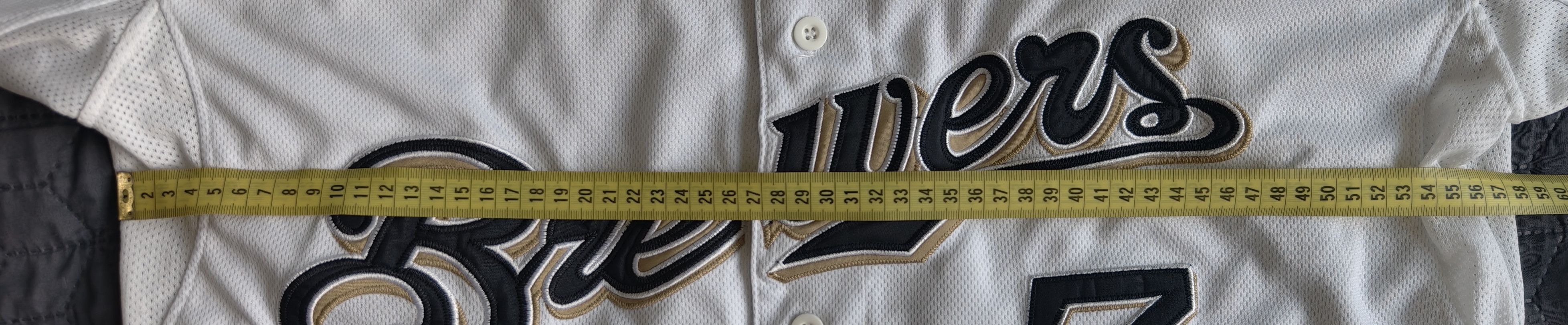 Majestic Majestic Authentic MLB Milwaukee Brewers Dickerson jersey Size US XL / EU 56 / 4 - 4 Thumbnail