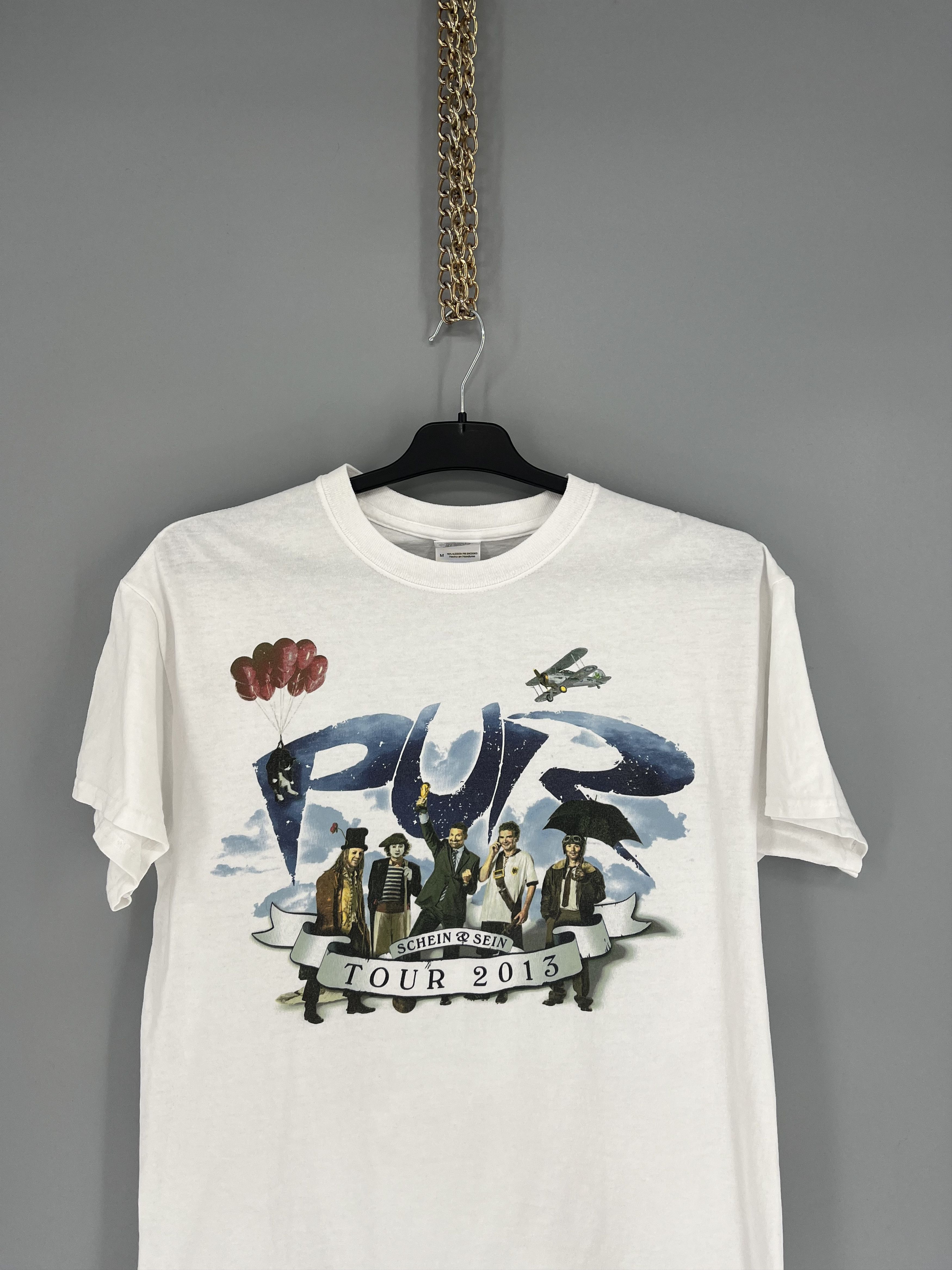 Band Tees PUR 2013 Vintage T-Shirt Pop Rock Band Tee 90s Tour Rare Size US M / EU 48-50 / 2 - 6 Thumbnail