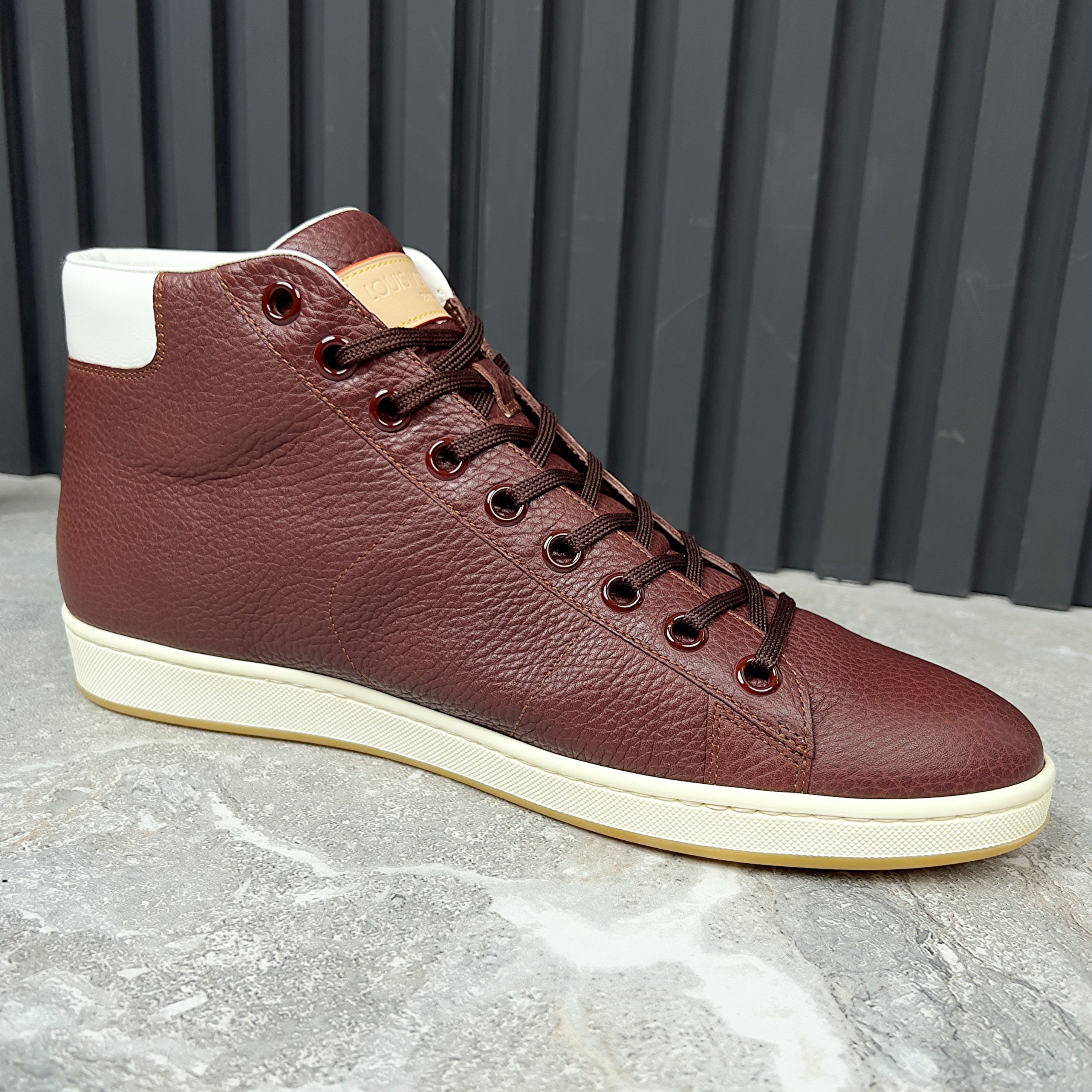 Louis Vuitton Surfside Fasbball Sneakers Graine Leather Size US 10 / EU 43 - 8 Thumbnail