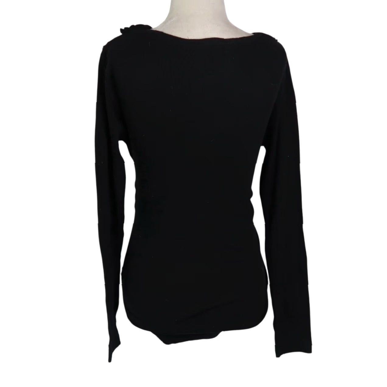 Vintage VINTAGE One Step Up Bodysuit Top Black Long Sleeve Large Womens 90s Size L / US 10 / IT 46 - 5 Thumbnail