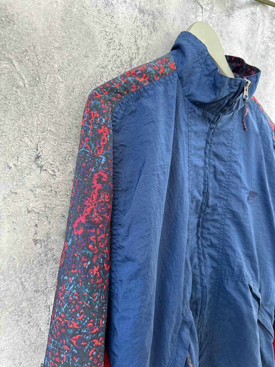 Nike × Vintage Nike Vintage 90s Light Nylon Jacket Windbreaker Retro Size US L / EU 52-54 / 3 - 4 Thumbnail