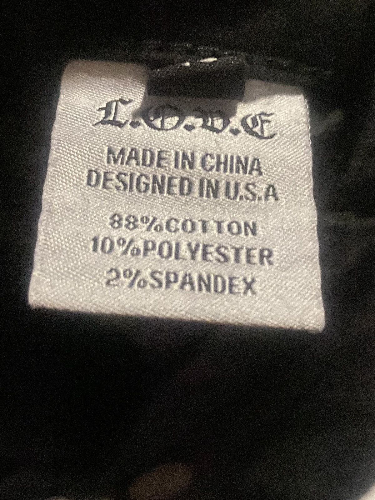 Other L.O.V.E. Apparel Mens Black Distressed Skinny Jeans Kodak Size US 40 / EU 56 - 6 Thumbnail