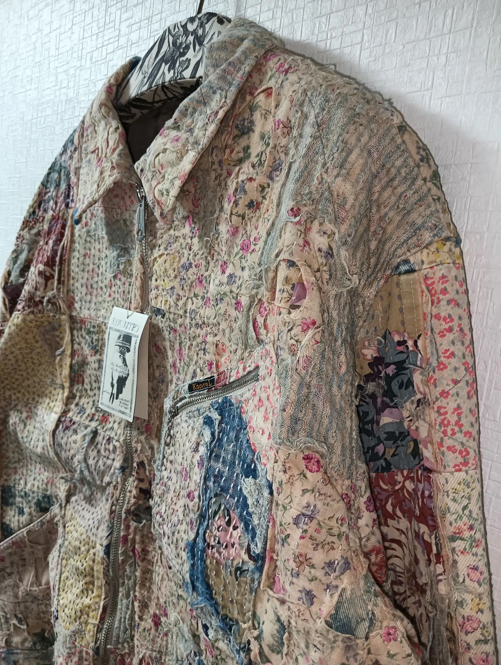 Kapital Kapital Champetre Boro Zip Up Blouson Maria Size US L / EU 52-54 / 3 - 3 Thumbnail