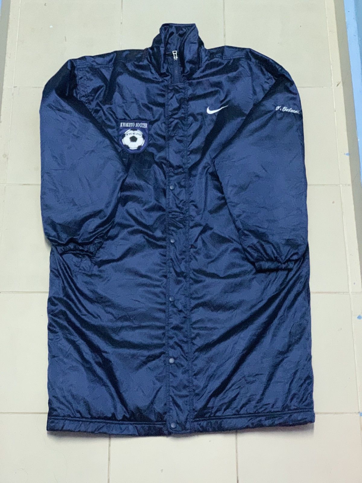 Nike × Vintage Kyukoto Soccer Nike Jacket Size US M / EU 48-50 / 2 - 5 Thumbnail