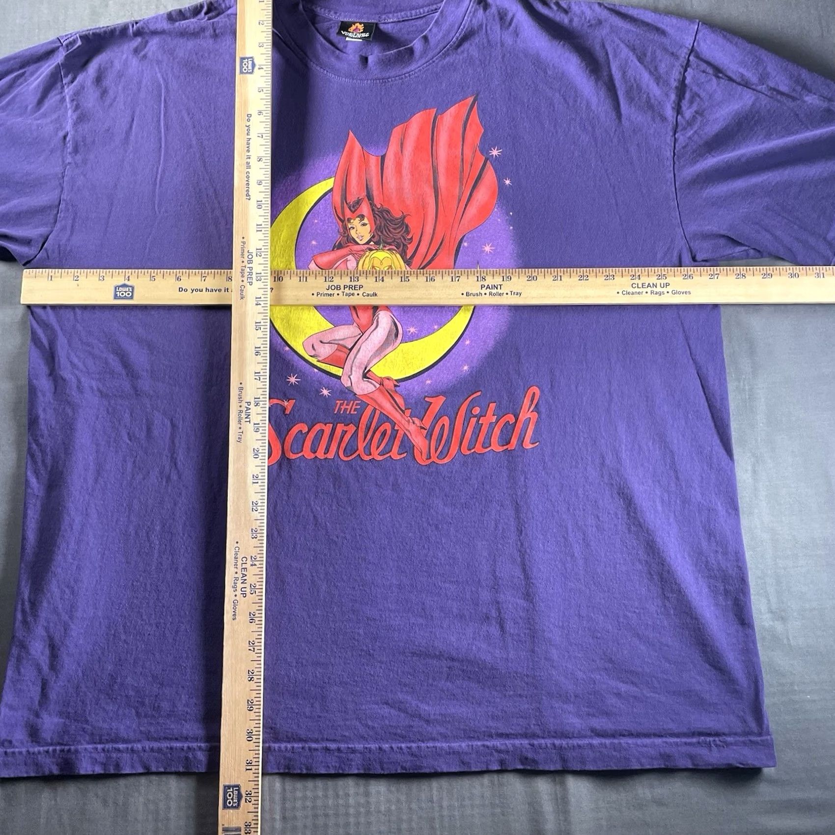 Vintage VENGEANCE Scarlet Witch Shirt Mens XXL T-Shirt Marvel Comics 2023 6 Variant Purple Design Size US XXL / EU 58 / 5 - 7 Thumbnail