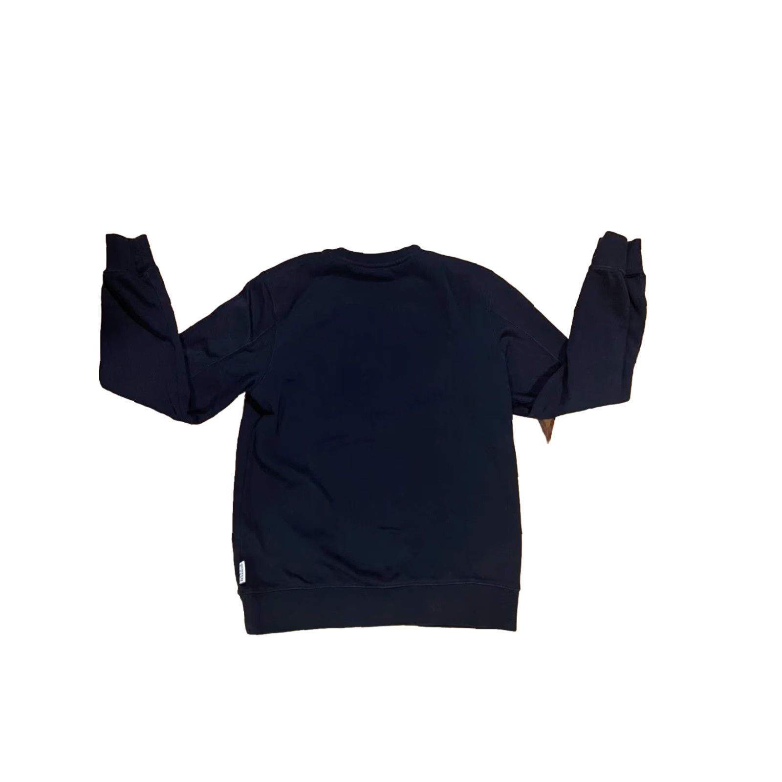 Scotch & Soda Scotch & Soda Crewneck Sweater Blue Embroidered Spellout Size Mens M, Knit, Cotton, Regular Fit, Men’s Pullover, Black Size US M / EU 48-50 / 2 - 2 Thumbnail