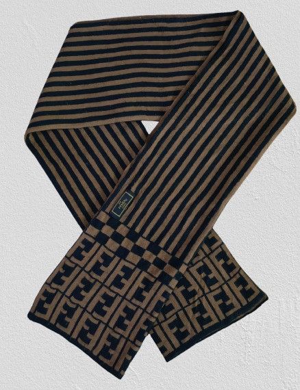 Fendi FENDI Zucca Stripe muffler Size ONE SIZE - 1 Thumbnail