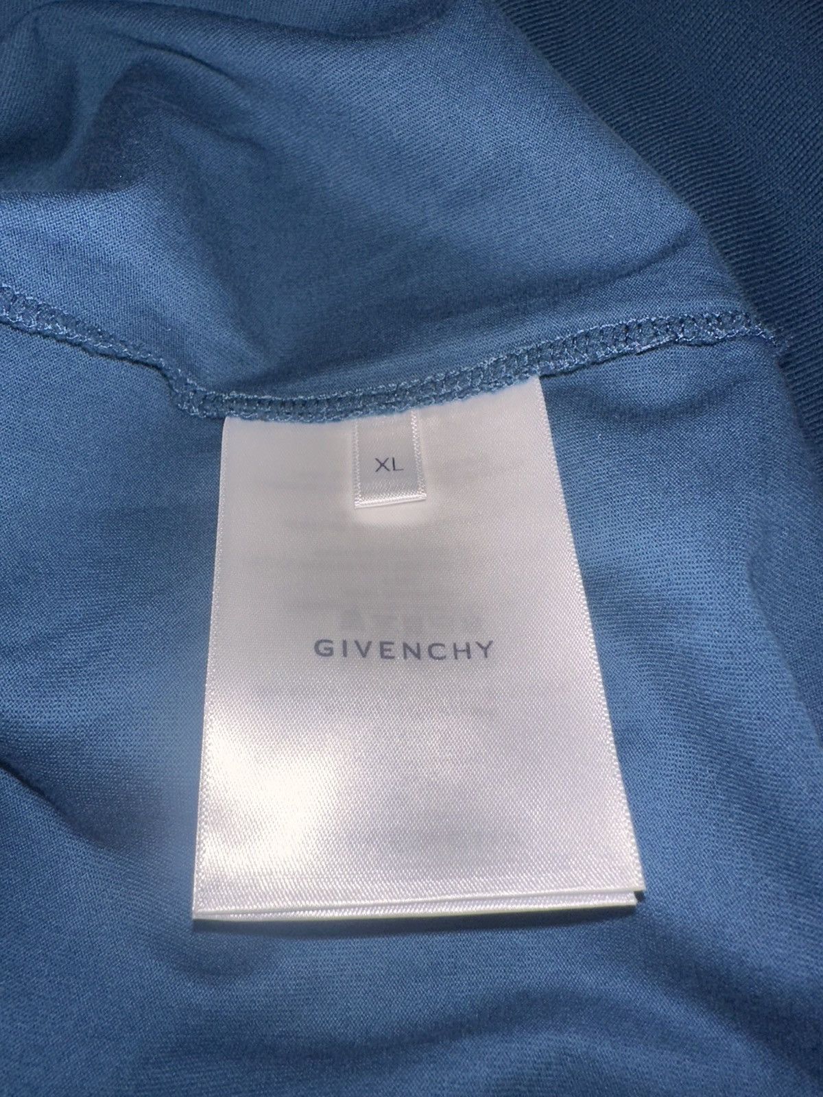 Givenchy Gothic Multilogo Double Layered Hoodie In Felpa Size US XL / EU 56 / 4 - 4 Thumbnail