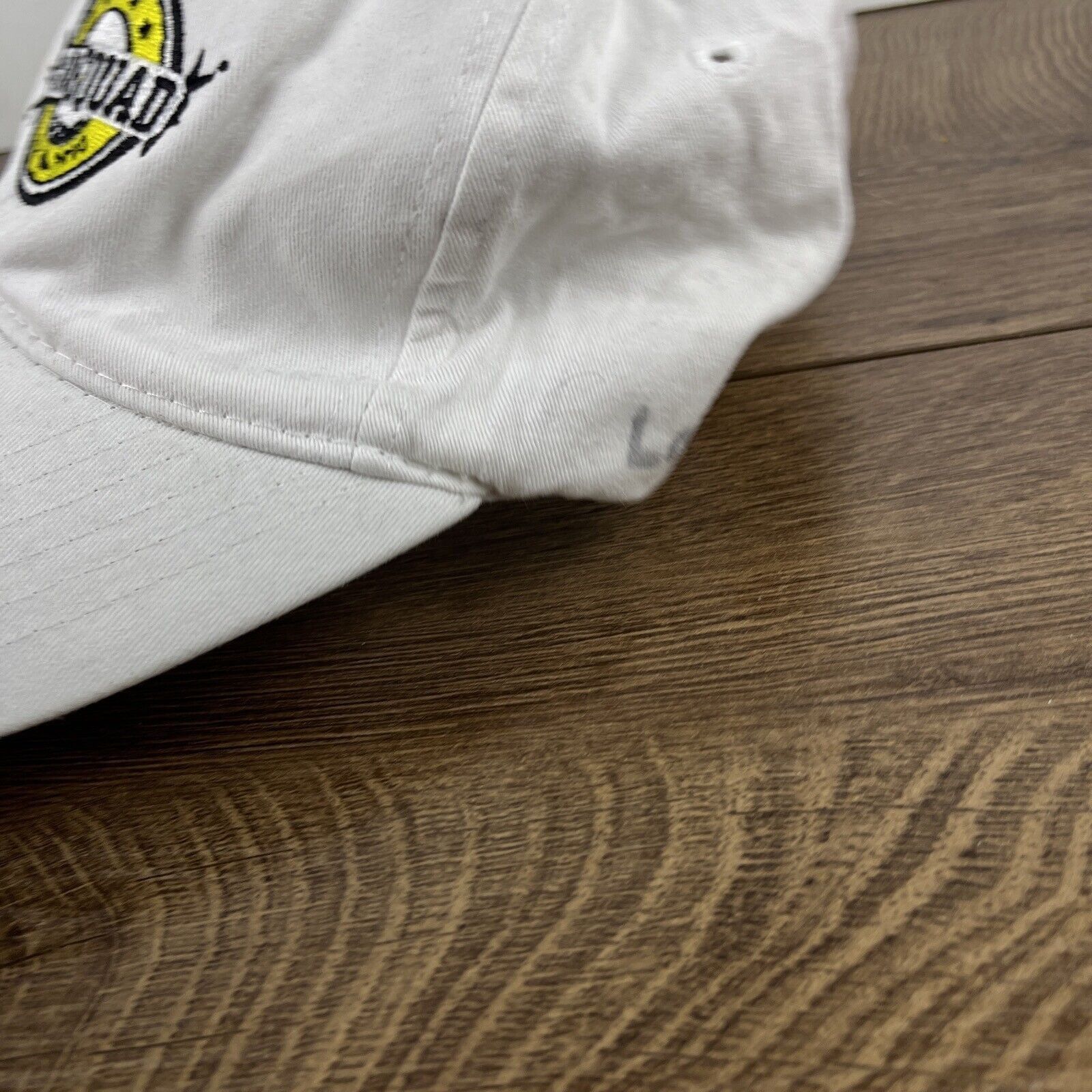 Other Golf Squad Hat White Hat Adjustable White Adult Size Hat Size ONE SIZE - 9 Thumbnail