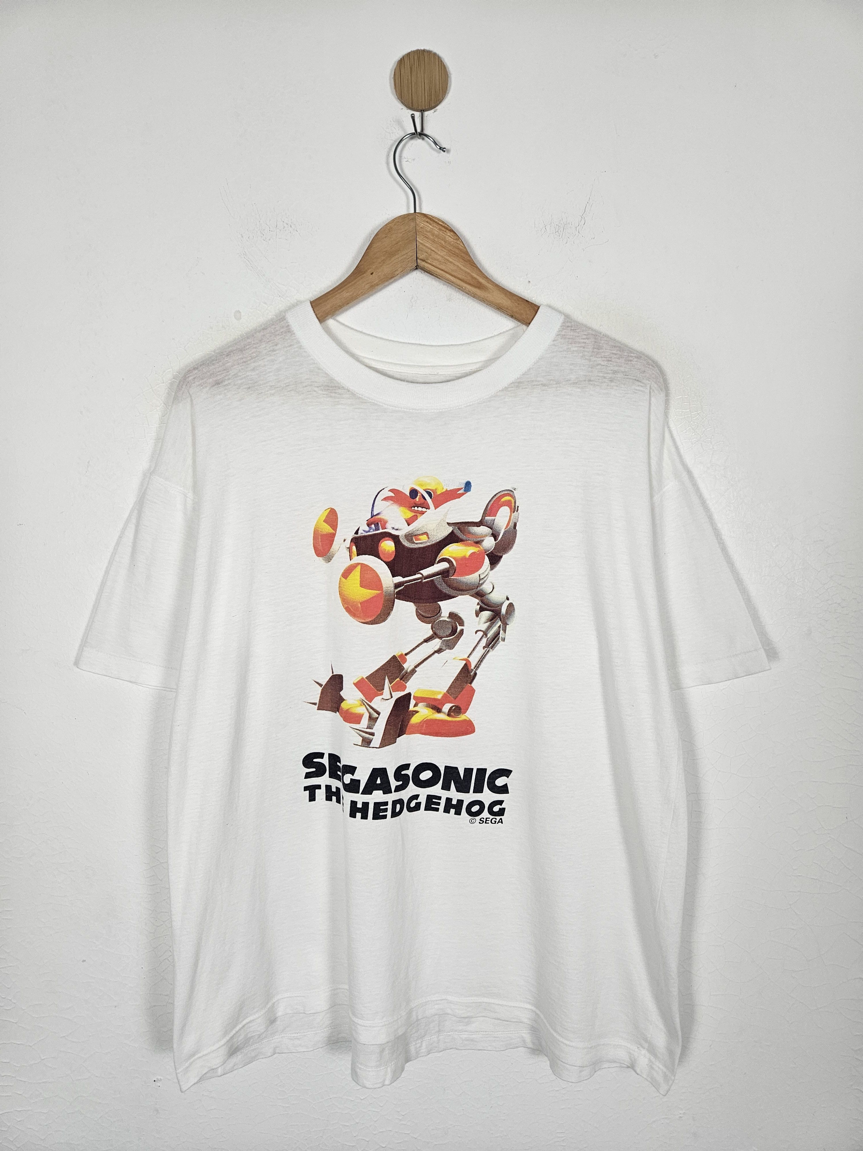 Nintendo Vintage Sega Sonic The Hedgehog promo shirt Size US L / EU 52-54 / 3 - 1 Thumbnail