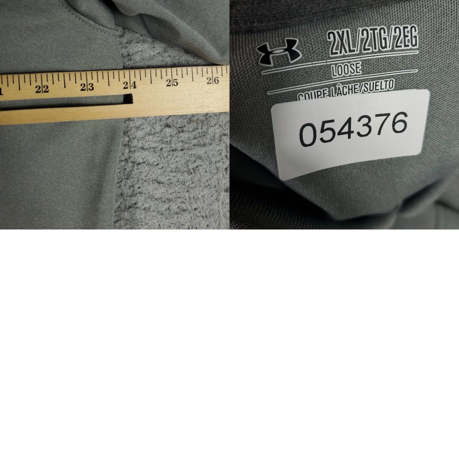 Under Armour Under Armour Polo Shirt Mens 2XL Gray Solid Short Sleeve Collared Button Golf Casual Polo Shirt Mens Gray 2XL Under Armour Size US XXL / EU 58 / 5 - 8 Thumbnail