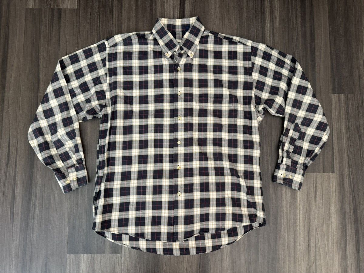 Burberry Burberry London Long Sleeves Button up Plaid Pocket Size US M / EU 48-50 / 2 - 1 Thumbnail