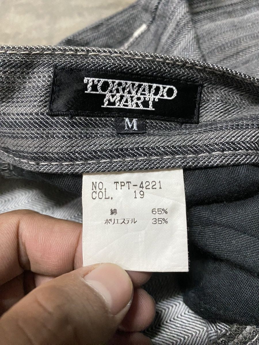 If Six Was Nine × Le Grande Bleu (L.G.B.) × Tornado Mart Flare Jeans Tornado Mart Wabash Stripe Size US 30 / EU 46 - 5 Thumbnail