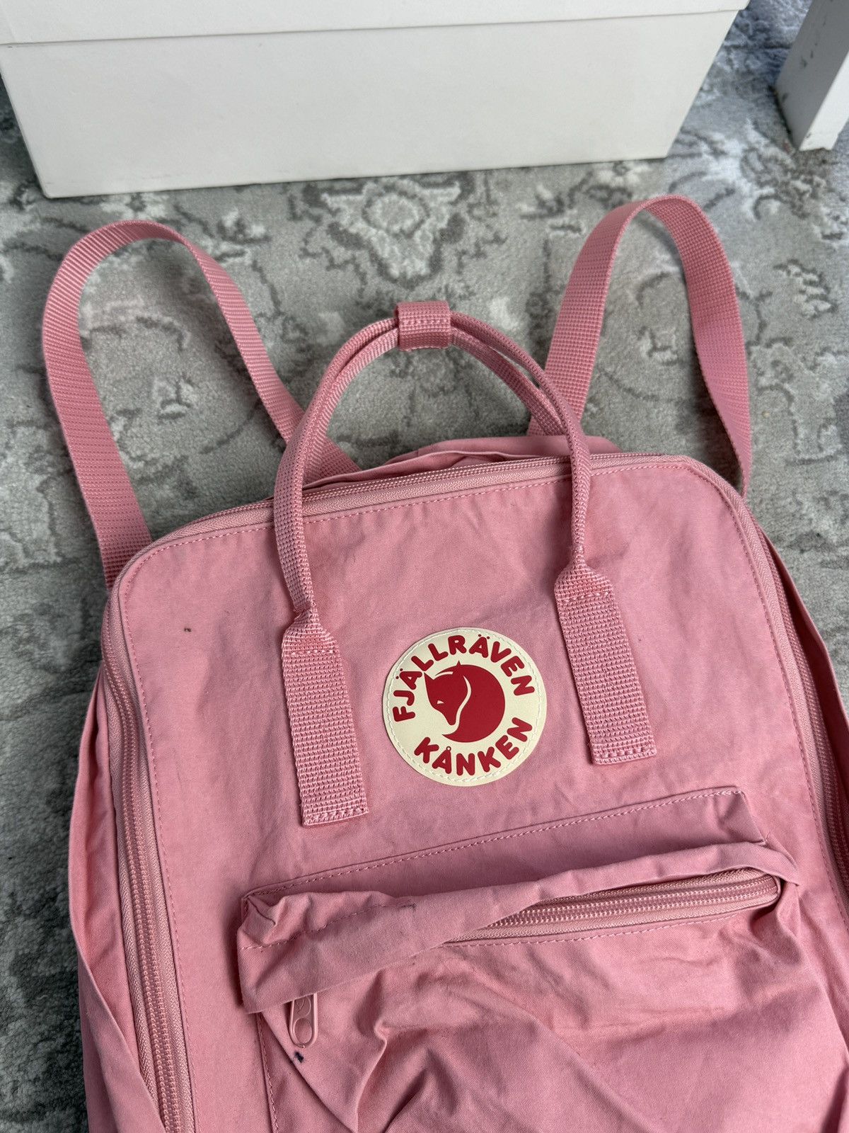 Fjallraven Fjallraven kanken pink backpack designer streetwear casual Size ONE SIZE - 3 Thumbnail